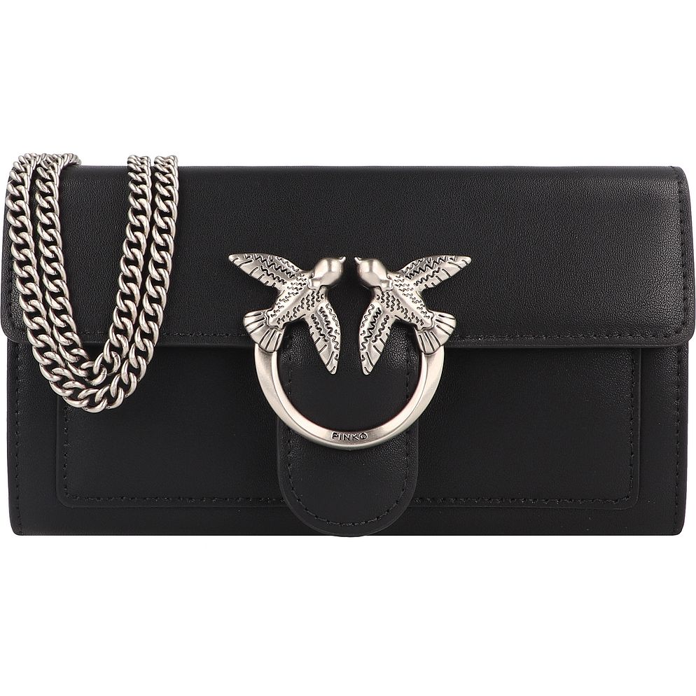 PINKO Love One Pochette Vera Pelle 19 cm PINKO Love One Pochette Vera Pelle 19 cm