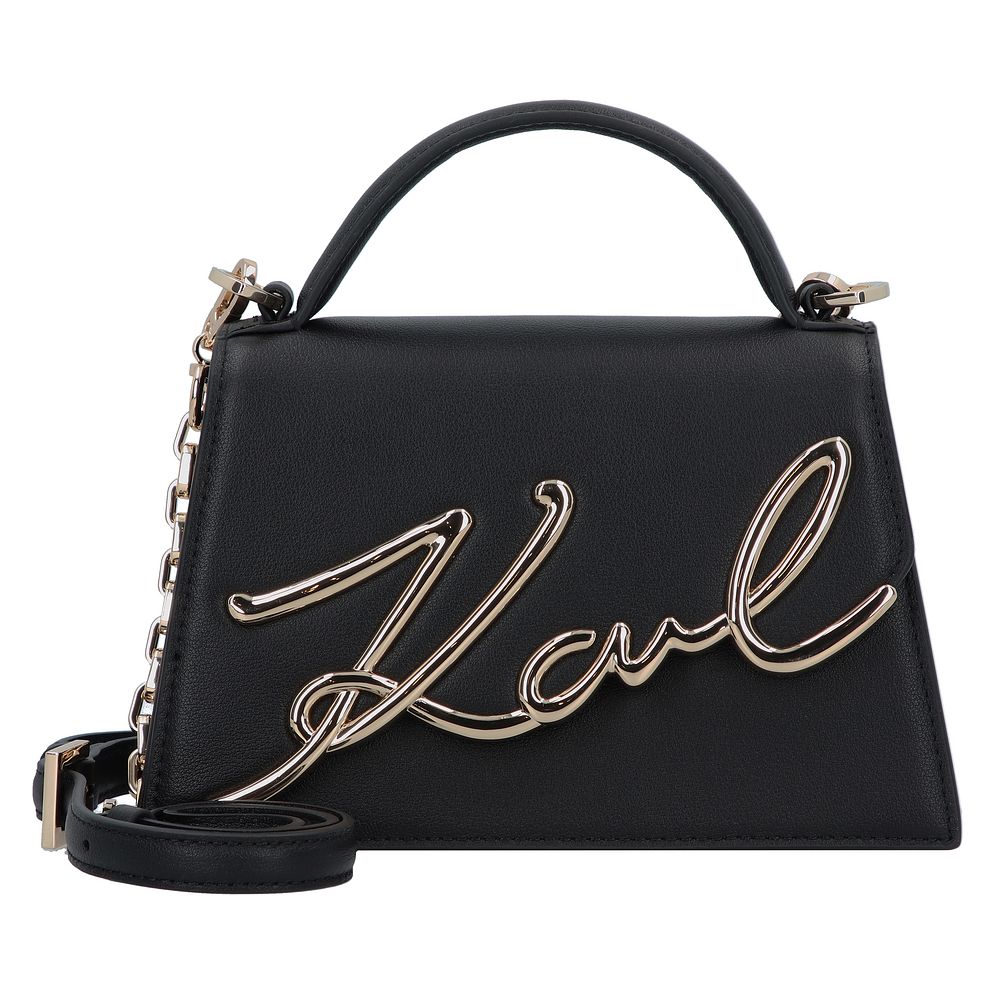 Karl Lagerfeld Signature 2.0 Borsetta Vera Pelle 21.5 cm Karl Lagerfeld Signature 2.0 Borsetta Vera Pelle 21.5 cm