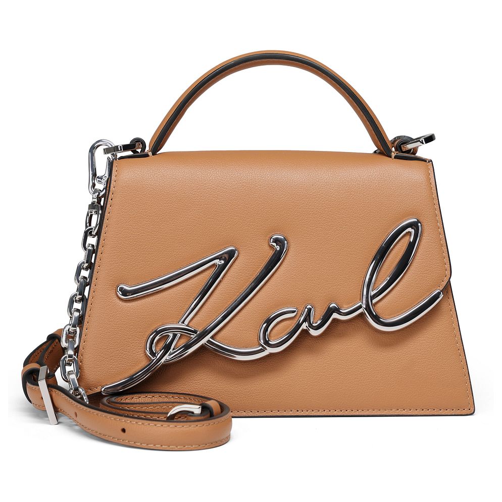 Karl Lagerfeld Signature 2.0 Borsetta Vera Pelle 21.5 cm Karl Lagerfeld Signature 2.0 Borsetta Vera Pelle 21.5 cm