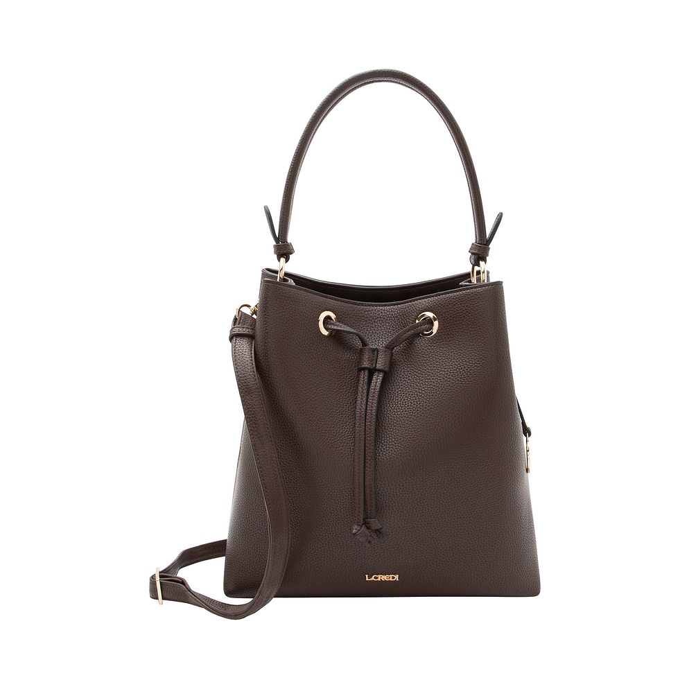 L.CREDI Ebony Borsa secchiello 28 cm L.CREDI Ebony Borsa secchiello 28 cm