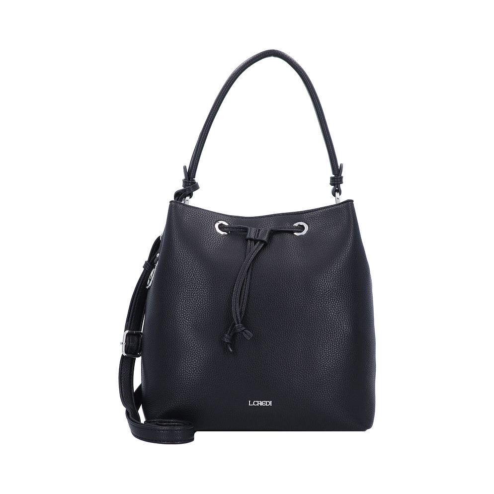 L.CREDI Ebony Borsa secchiello 28 cm L.CREDI Ebony Borsa secchiello 28 cm