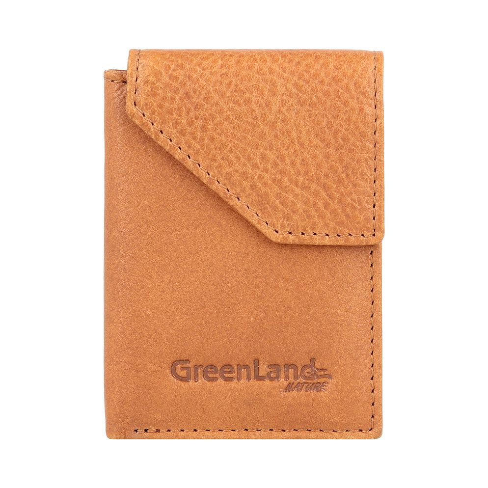 Greenland Nature Cartera Bloqueo RFID Piel natural 9.5 cm