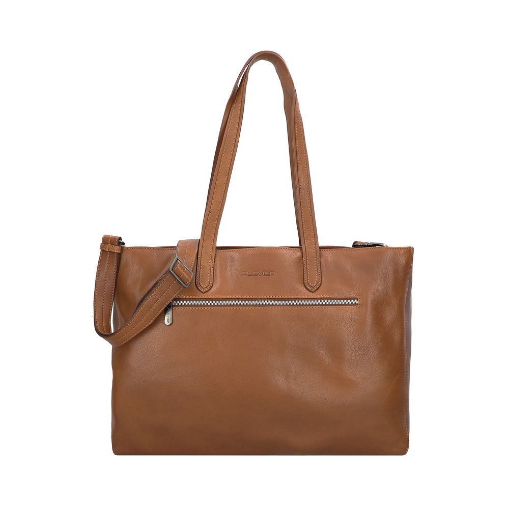 Plevier Power Bolsa de compras Piel natural 43.5 cm Compartimento para el portátil Plevier Power Bolsa de compras Piel natural 43.5 cm Compartimento para el portátil