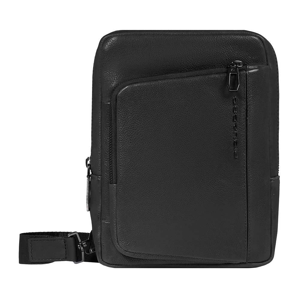 Piquadro Cronus Bolso bandolera Piel natural 18 cm Piquadro Cronus Bolso bandolera Piel natural 18 cm