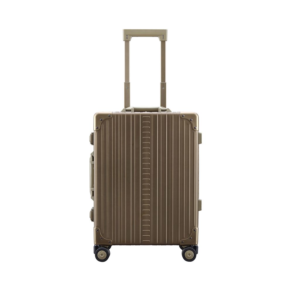Aleon Maleta de cabina Traveler Domestic de aluminio con 4 ruedas, 55 cm