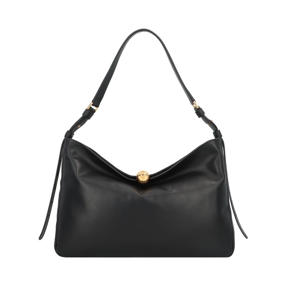 Furla Sfera Soft Axelväska L Läder 37 cm Furla Sfera Soft Axelväska L Läder 37 cm