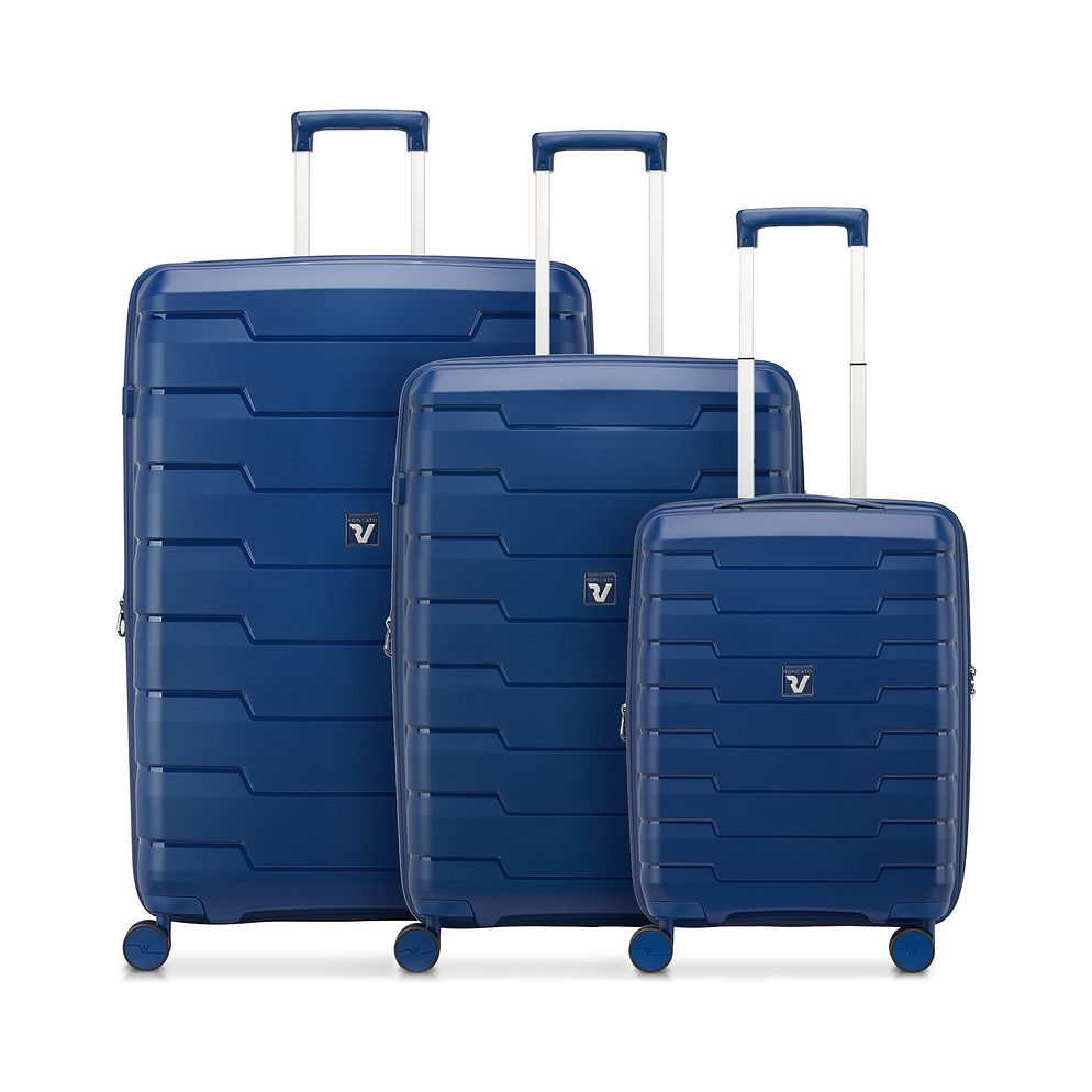 Roncato Skyline 2.0 4 ruedas Juego de maletas 3 piezas Con asa expansible