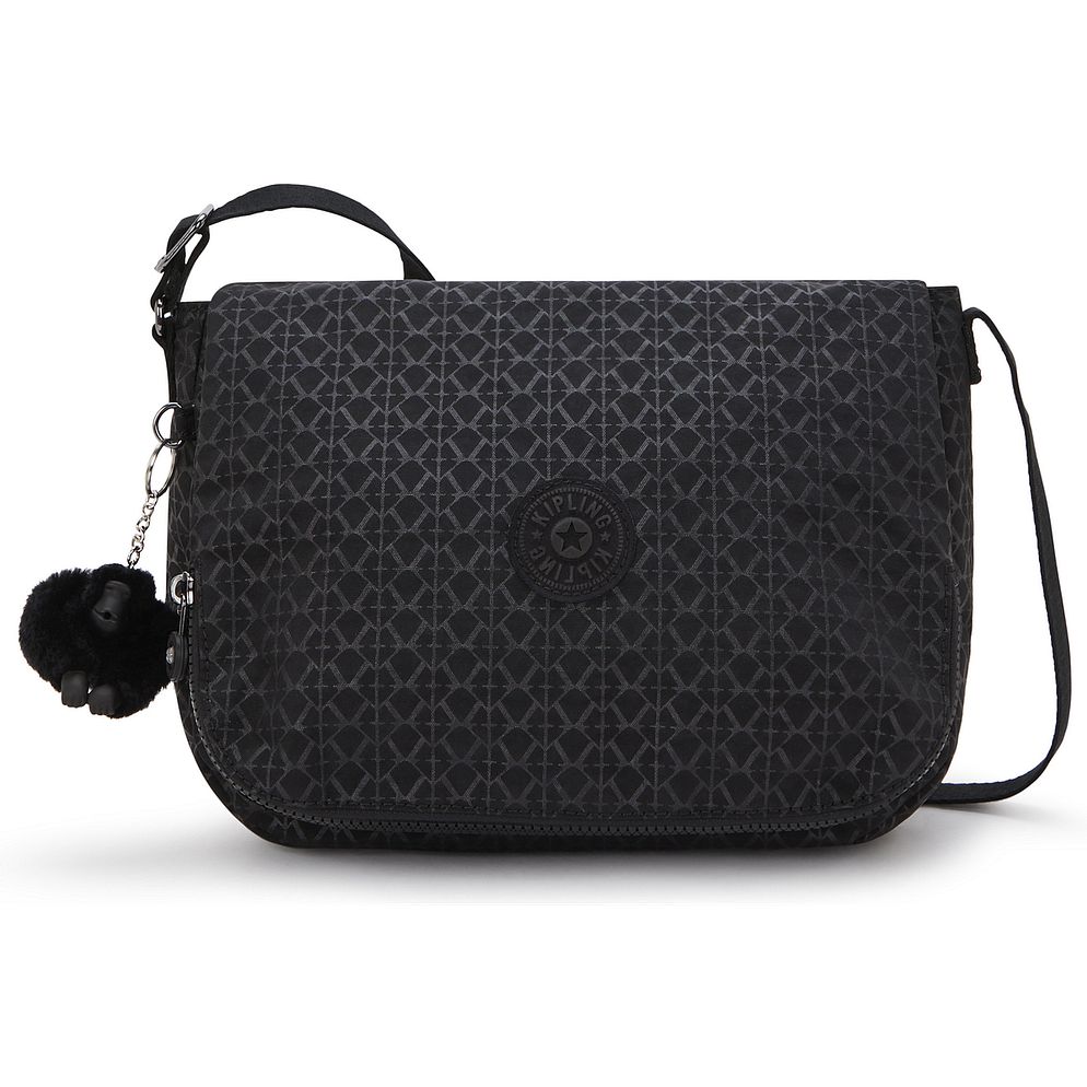 Kipling Basic Plus Earthbeat Crossbody taška 30 cm Kipling Basic Plus Earthbeat Crossbody taška 30 cm