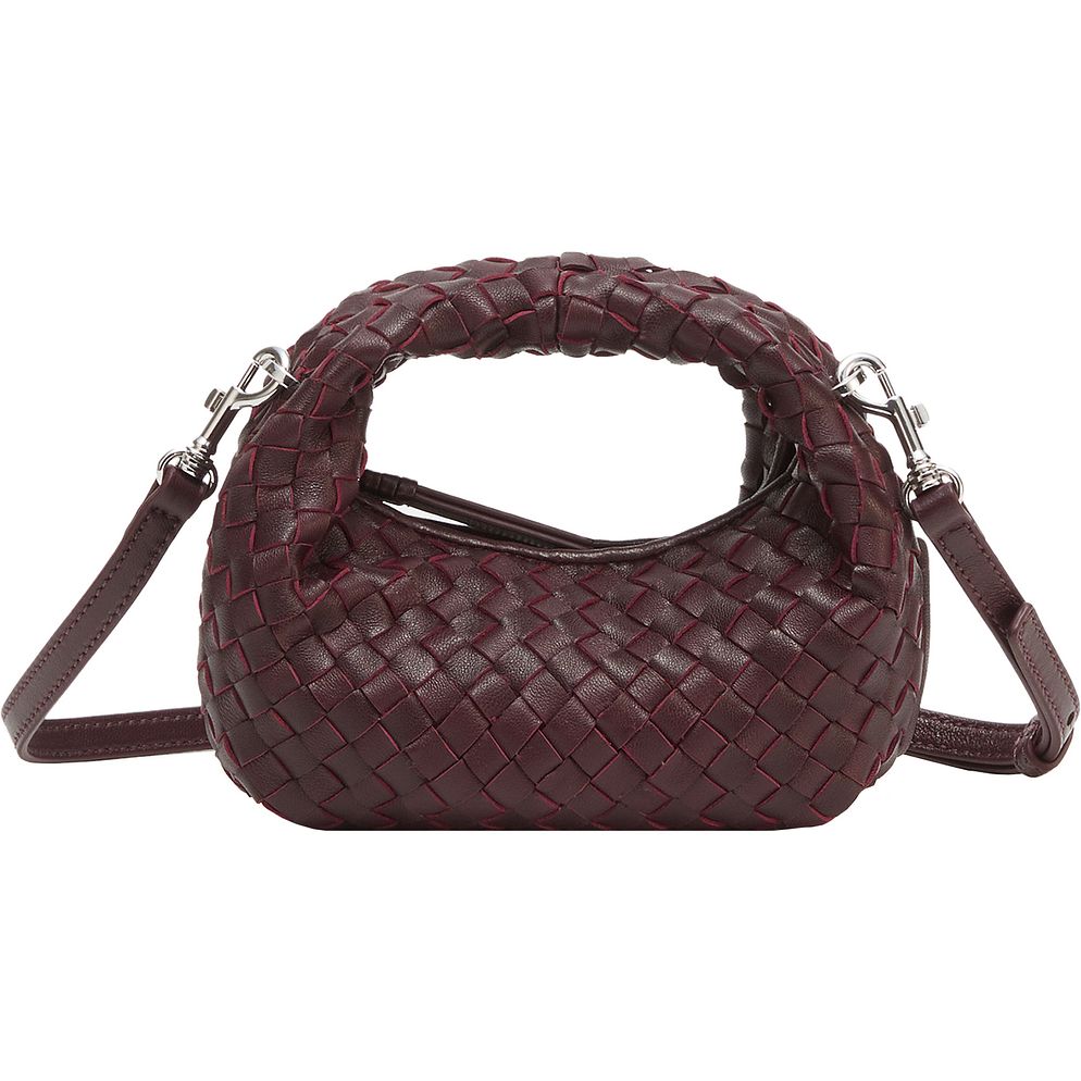 LES VISIONNAIRES Greta Micro weave Handväska Läder 20 cm LES VISIONNAIRES Greta Micro weave Handväska Läder 20 cm