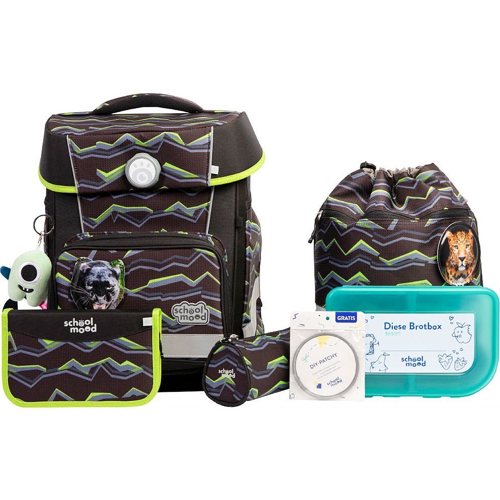 School-Mood Champion Maxx Pro Mila Skolväska-set 7-delad School-Mood Champion Maxx Pro Mila Skolväska-set 7-delad
