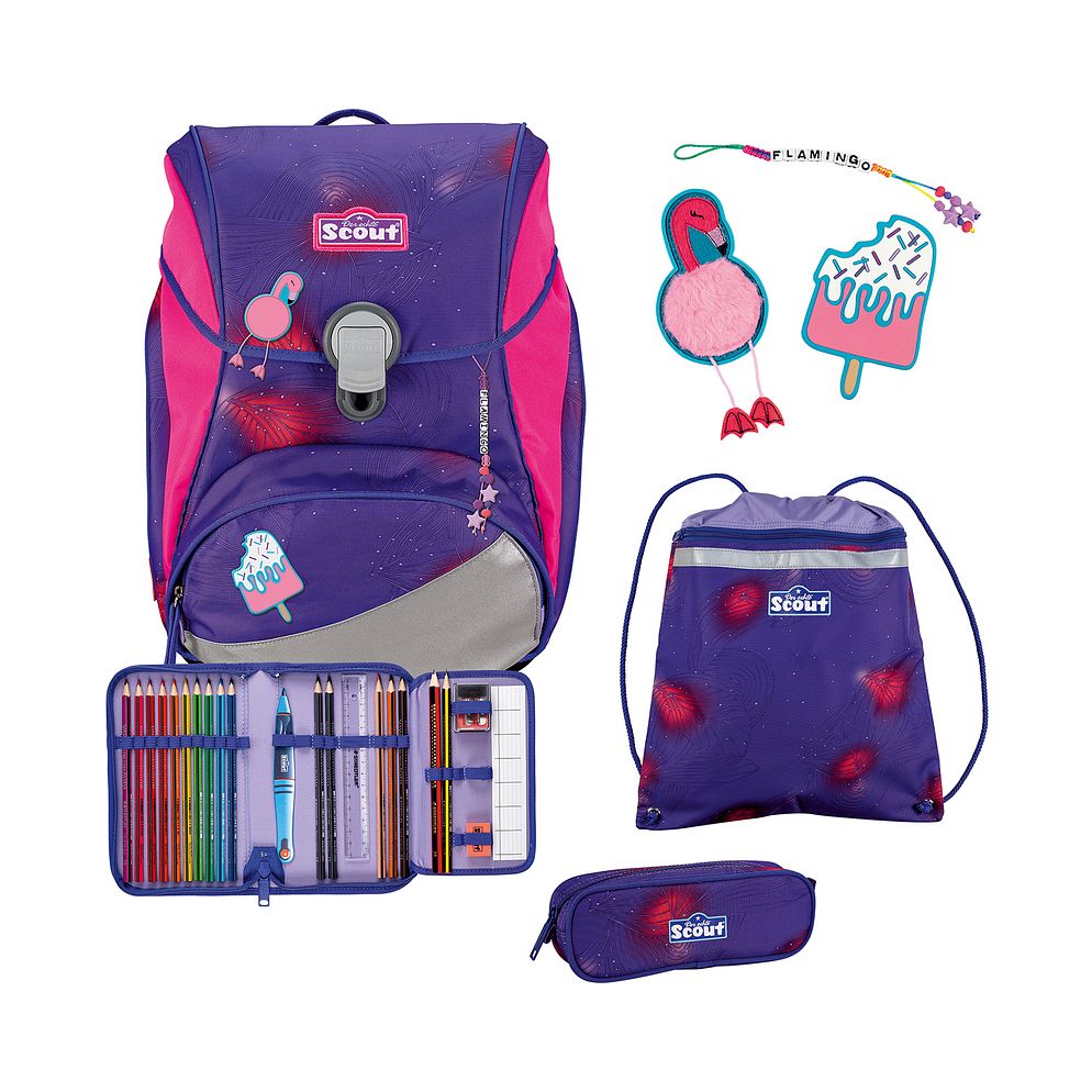 Scout Alpha Koulureppu-setti 4-osainen Scout Alpha Koulureppu-setti 4-osainen