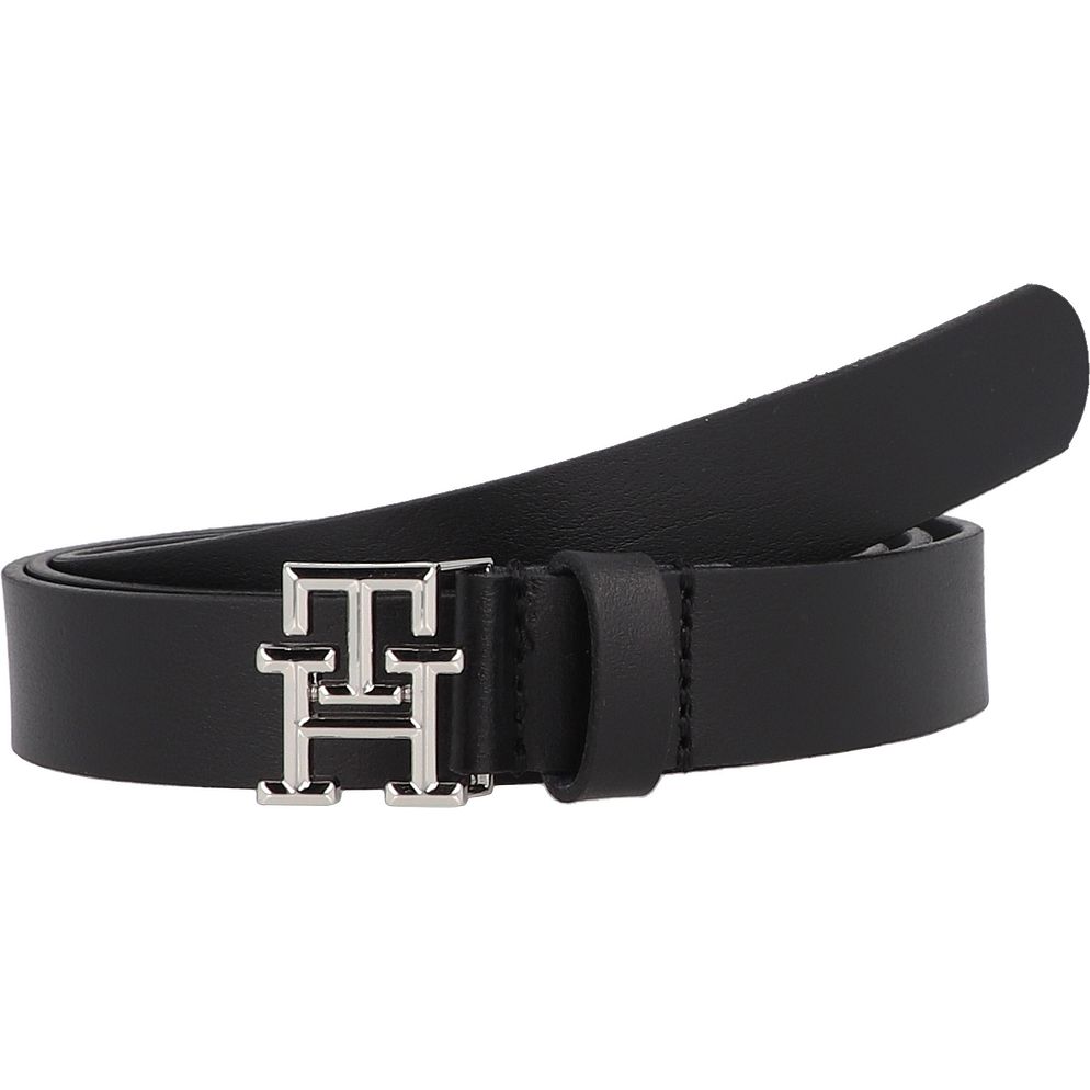 Tommy Hilfiger TH Logo Bælte Læder Tommy Hilfiger TH Logo Bælte Læder