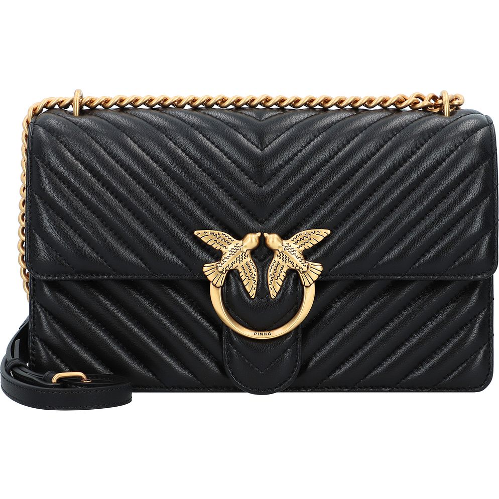 PINKO Love One Crossbody-väska Läder 26.5 cm