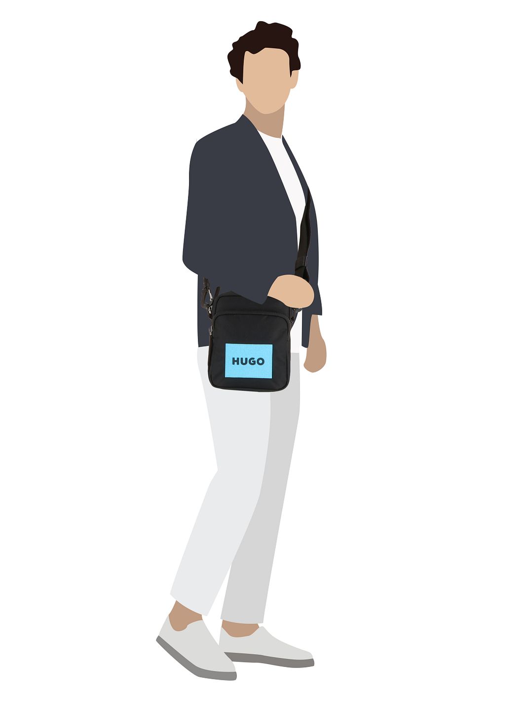 Hugo Laddy Mini Borsa Borsa a tracolla 15 cm