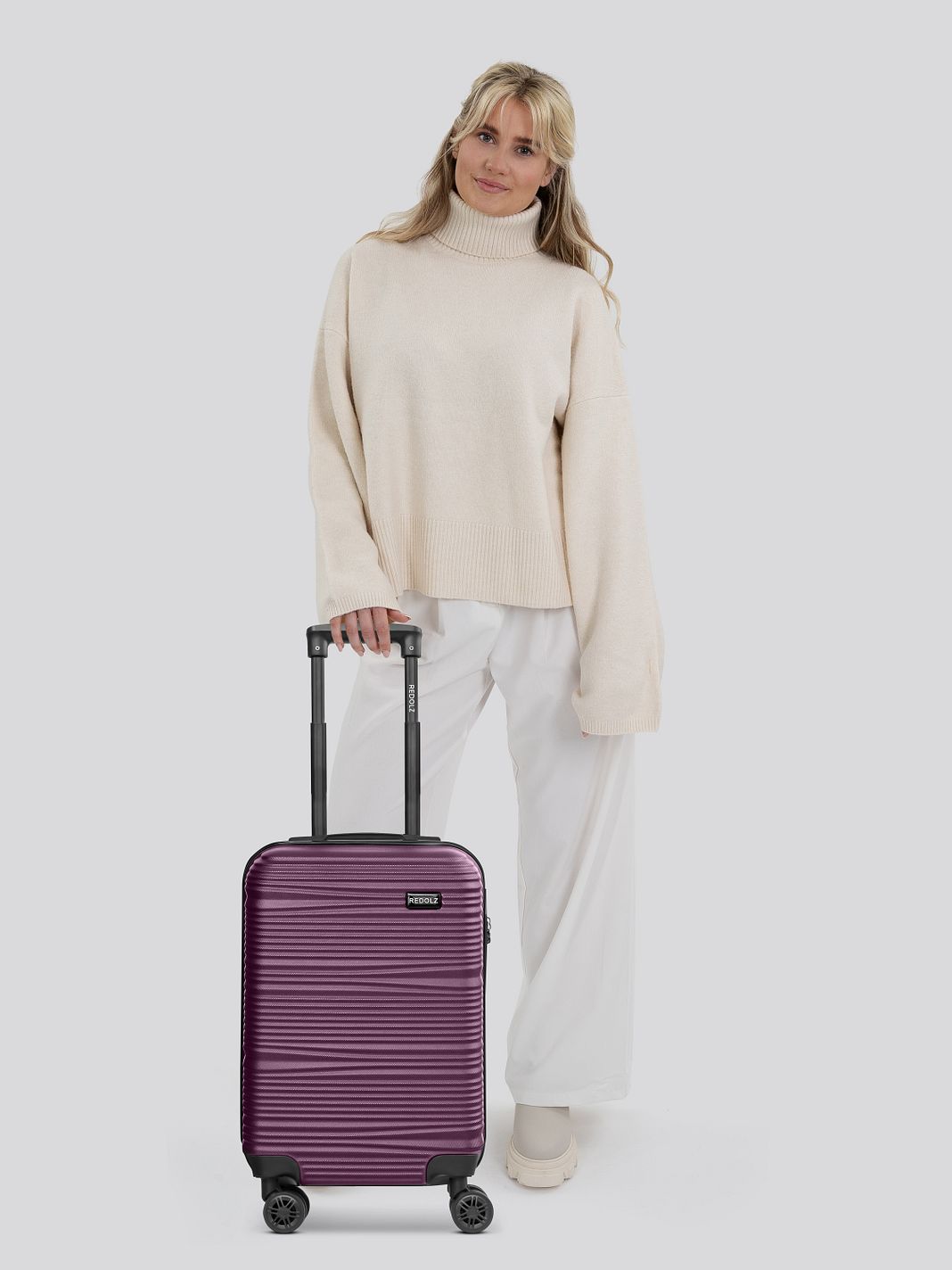 Redolz Essentials 16 CABIN Trolley cabina da 4 ruote 55 cm slim Redolz Essentials 16 CABIN Trolley cabina da 4 ruote 55 cm slim