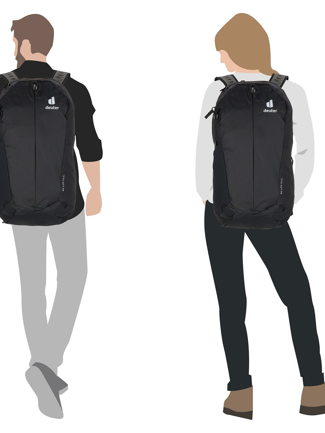 Deuter AC Lite 25 EL Vandrerygsæk 54 cm