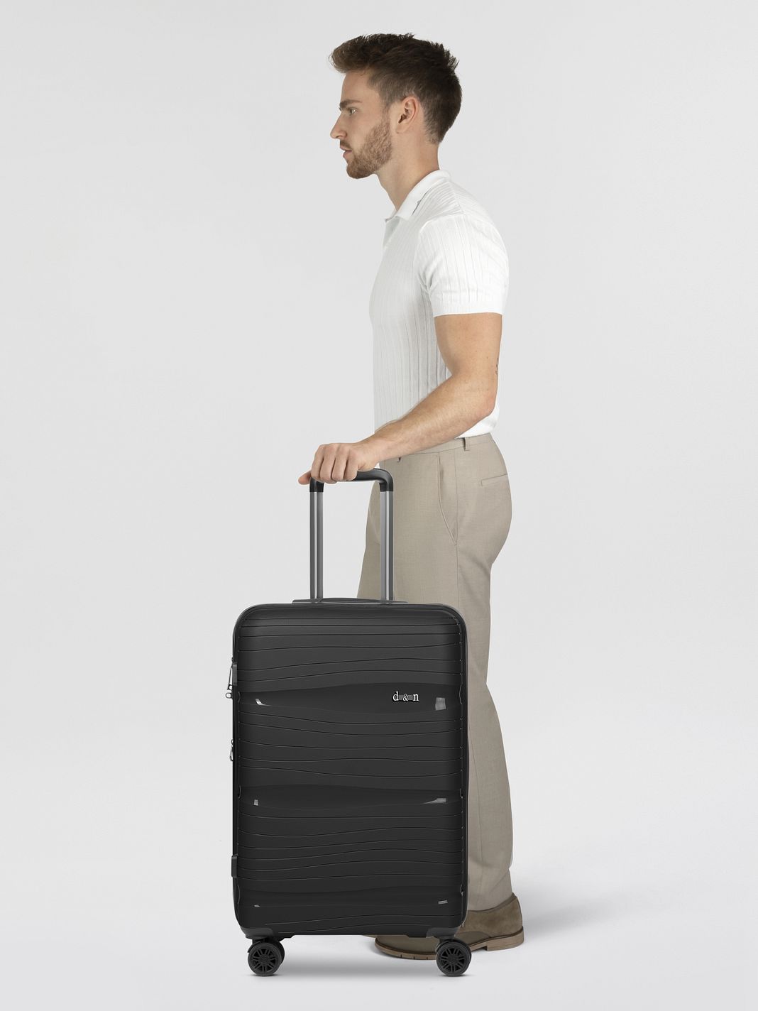 d & n Travel Line 4300-Plus 4 ruote Carrello M 65 cm espandibile d & n Travel Line 4300-Plus 4 ruote Carrello M 65 cm espandibile