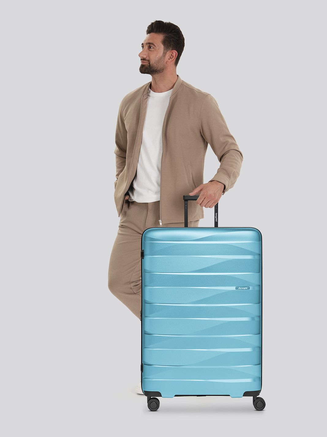 Bergpfeil Travel 4 ruote Carrello L 75 cm espandibile Bergpfeil Travel 4 ruote Carrello L 75 cm espandibile