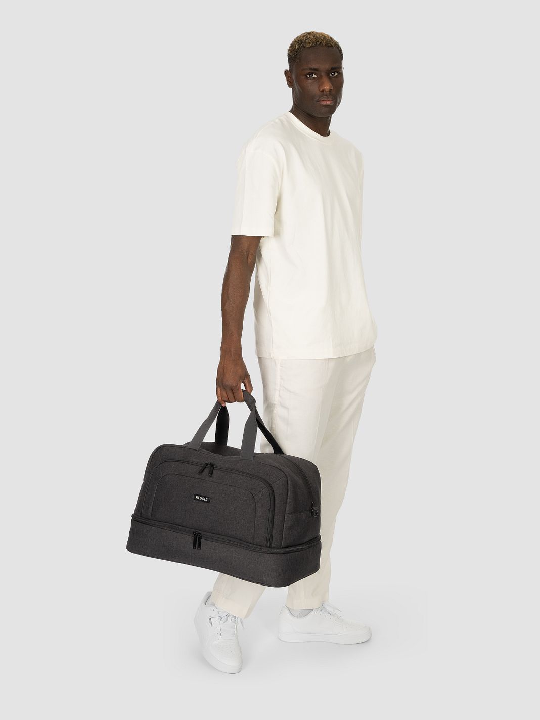Redolz Essentials 12 Borsa da viaggio Weekender da 50 cm con scomparto inferiore agganciabile Redolz Essentials 12 Borsa da viaggio Weekender da 50 cm con scomparto inferiore agganciabile