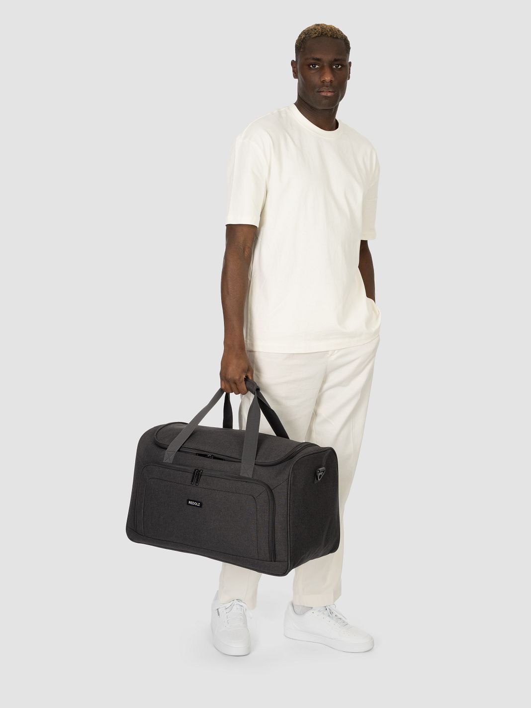 Redolz Borsa da viaggio Essentials 12 Weekender da 55 cm con scomparto per le scarpe Redolz Borsa da viaggio Essentials 12 Weekender da 55 cm con scomparto per le scarpe