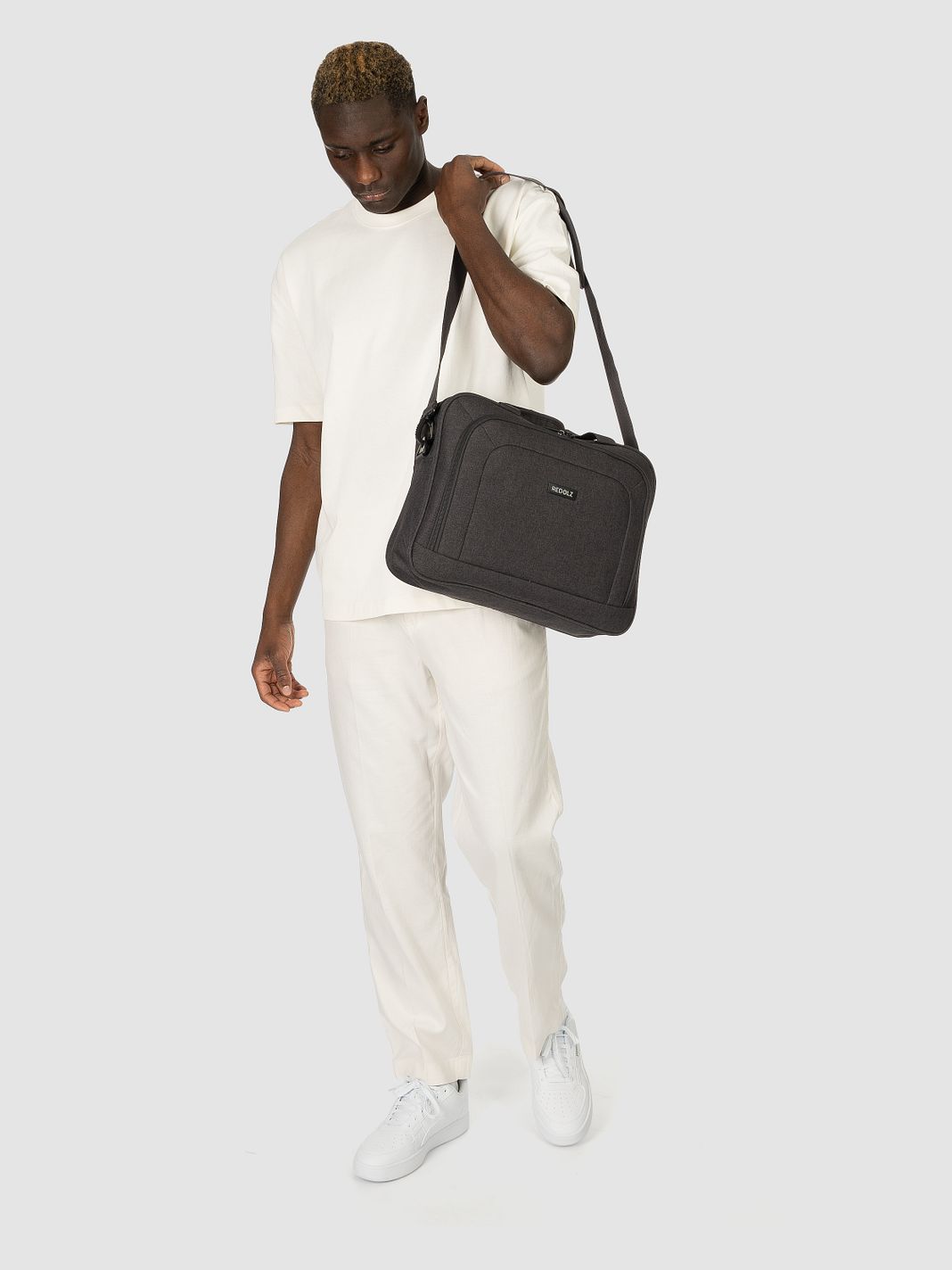 Redolz Essentials 12 - Borsa da volo con passaporto, scomparto per laptop da 40 cm agganciabile Redolz Essentials 12 - Borsa da volo con passaporto, scomparto per laptop da 40 cm agganciabile