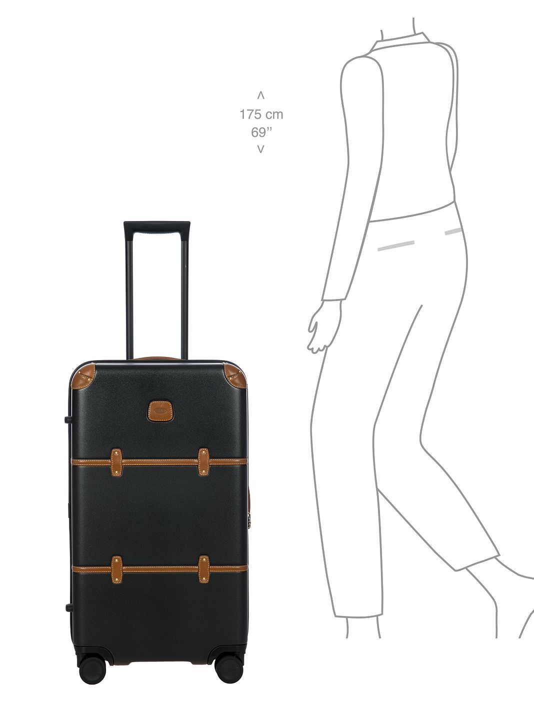 Bric's Bellagio 4 ruote Carrello 75.5 cm Bric's Bellagio 4 ruote Carrello 75.5 cm
