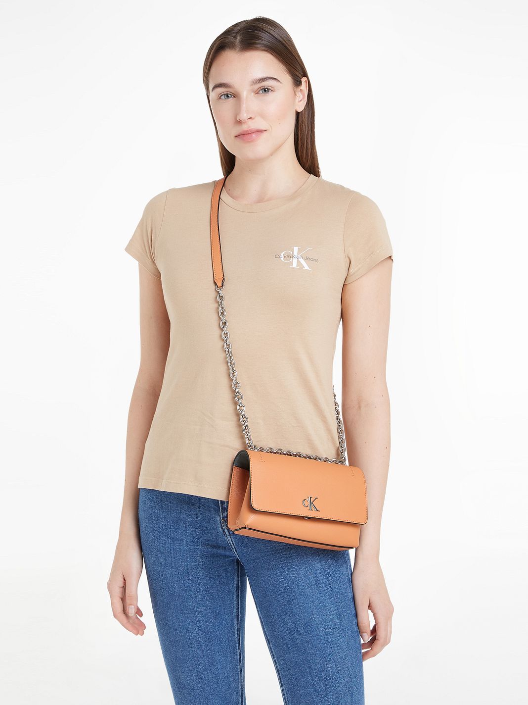 Calvin Klein Jeans Minimal Monogram Borsa a tracolla 21 cm Calvin Klein Jeans Minimal Monogram Borsa a tracolla 21 cm