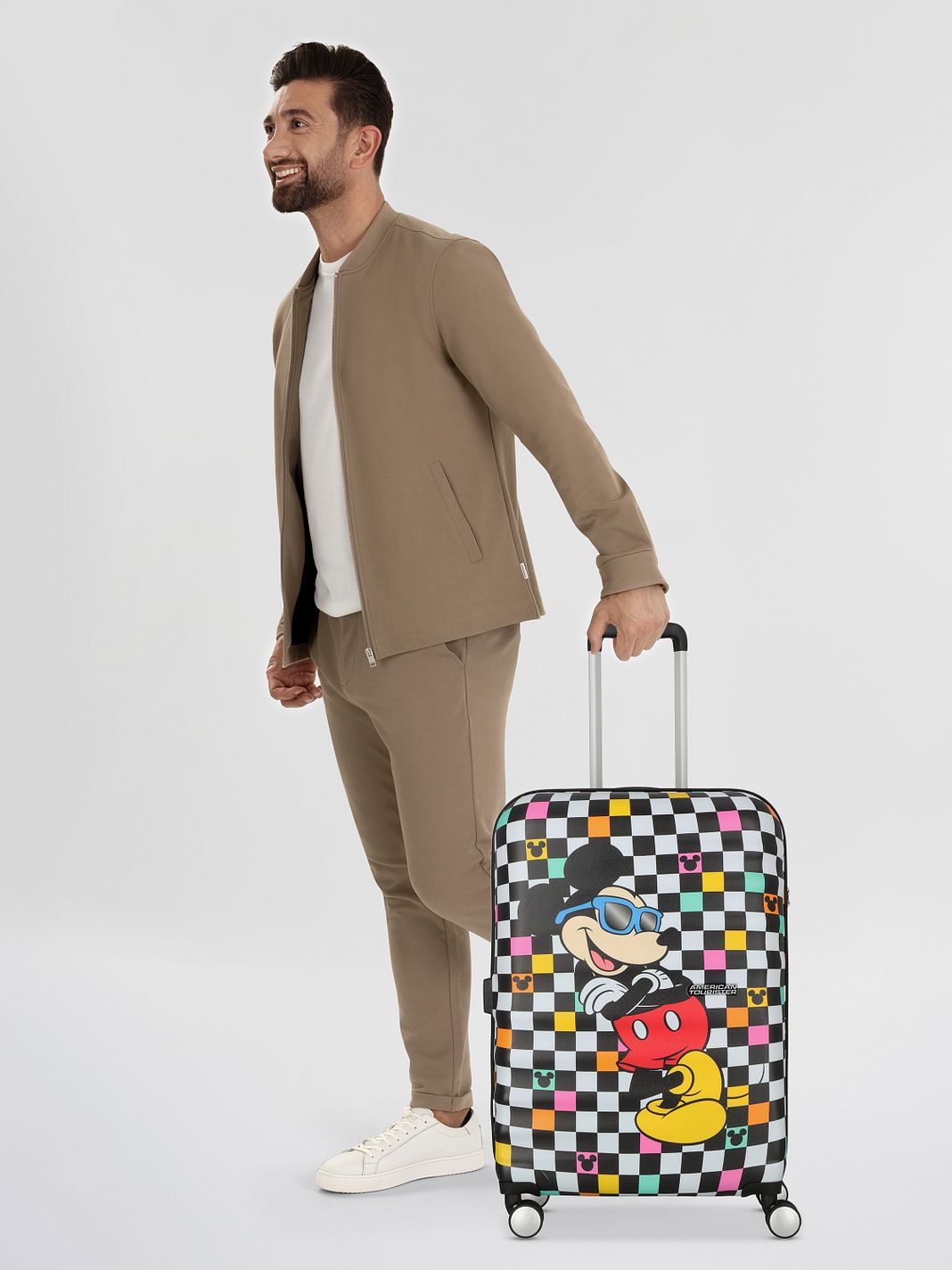 American Tourister Wavebreaker Disney 4 ruote Carrello 67 cm