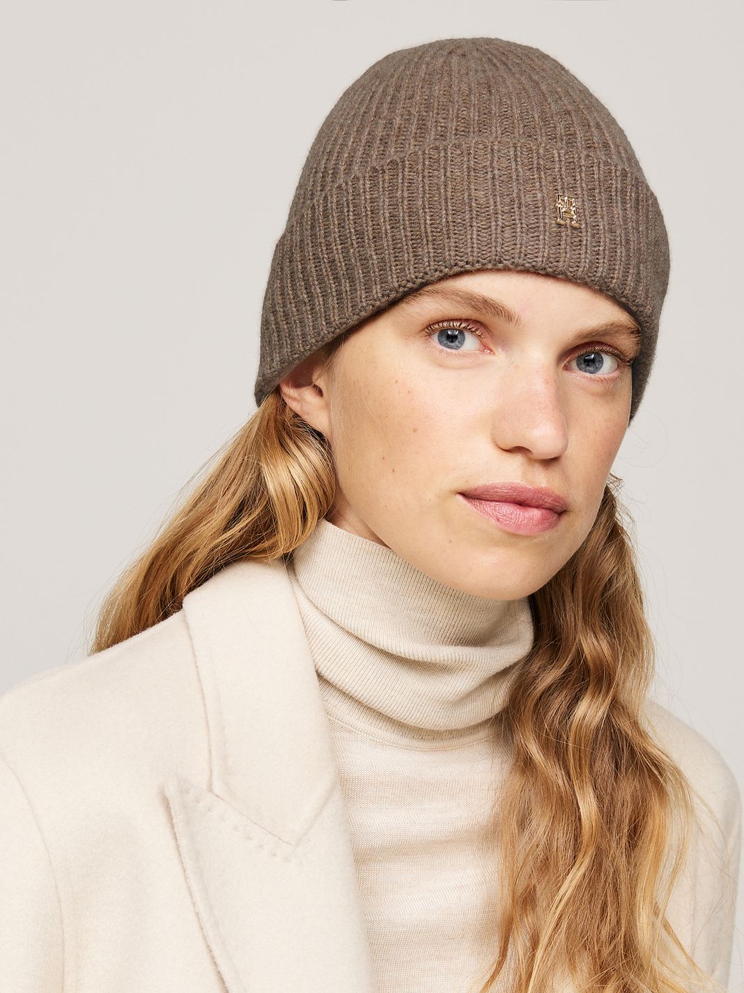 Tommy Hilfiger Cashmere Chic Cappello lavorato a maglia Tommy Hilfiger Cashmere Chic Cappello lavorato a maglia