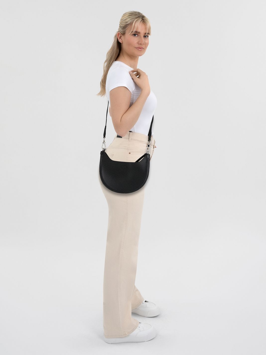 Lacoste Chantaco Classics Borsa a spalla Vera Pelle 23 cm Lacoste Chantaco Classics Borsa a spalla Vera Pelle 23 cm