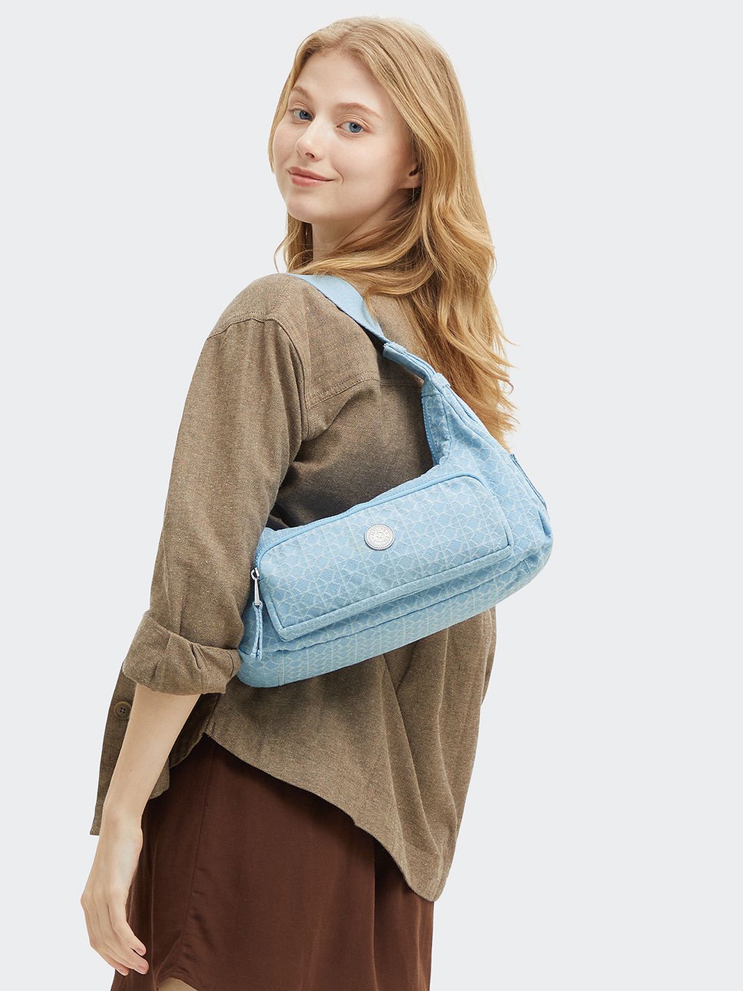 Kipling Denim Love Karis Borsa a spalla S 35 cm Kipling Denim Love Karis Borsa a spalla S 35 cm