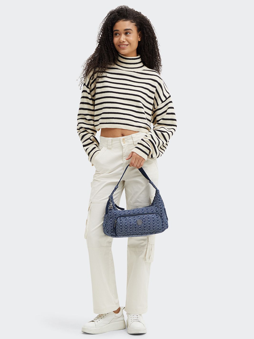 Kipling Denim Love Karis Borsa a spalla S 35 cm Kipling Denim Love Karis Borsa a spalla S 35 cm