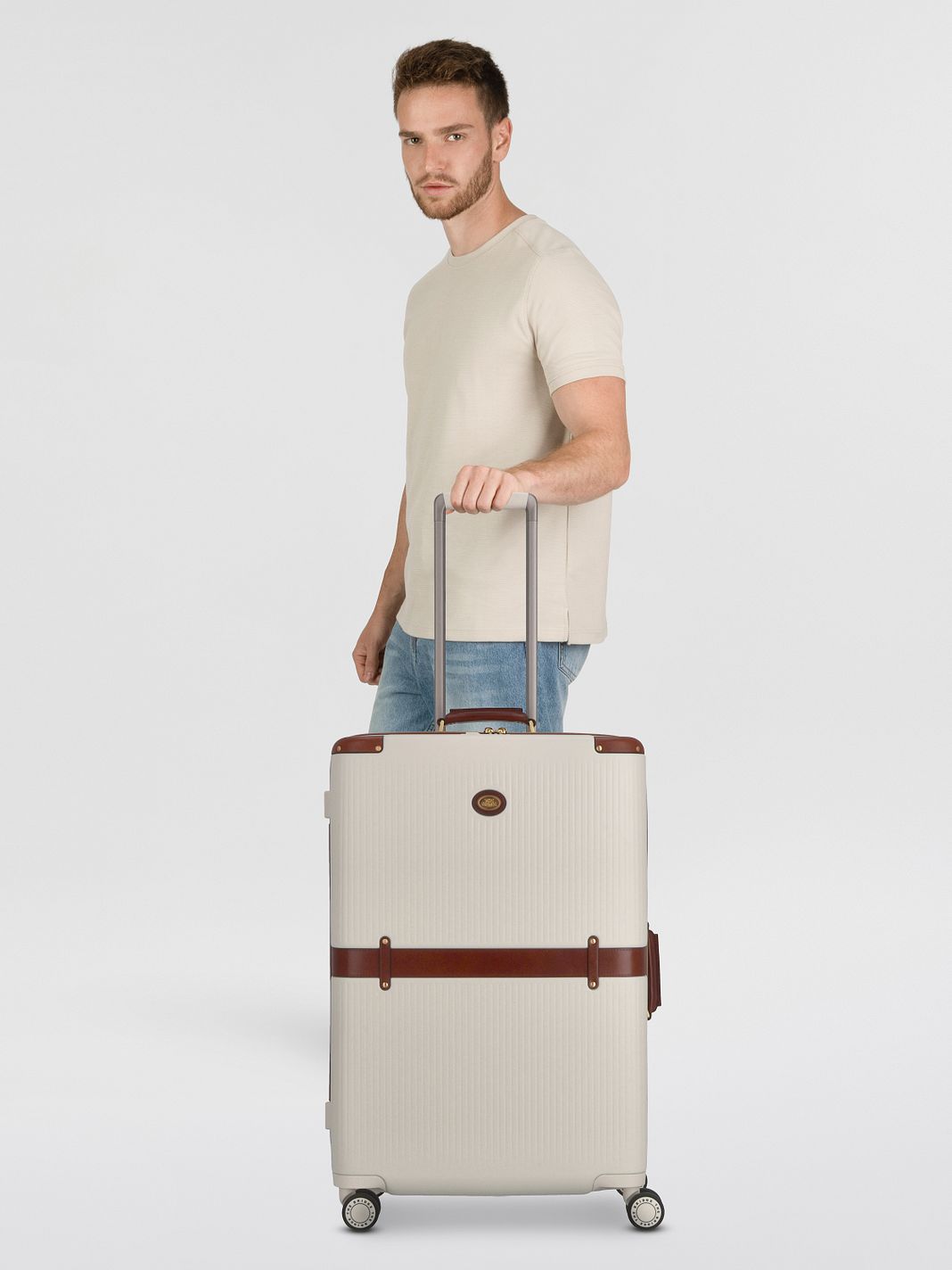 The Bridge Story Viaggio Trunks 4 ruote Carrello 70 cm The Bridge Story Viaggio Trunks 4 ruote Carrello 70 cm