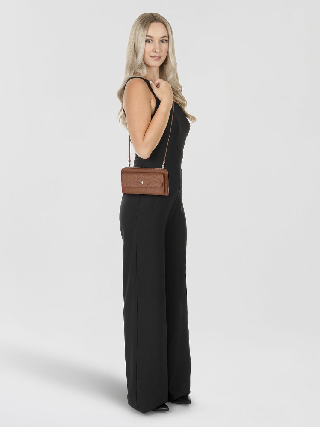 AIGNER Bolso de mano Piel natural 20 cm AIGNER Bolso de mano Piel natural 20 cm