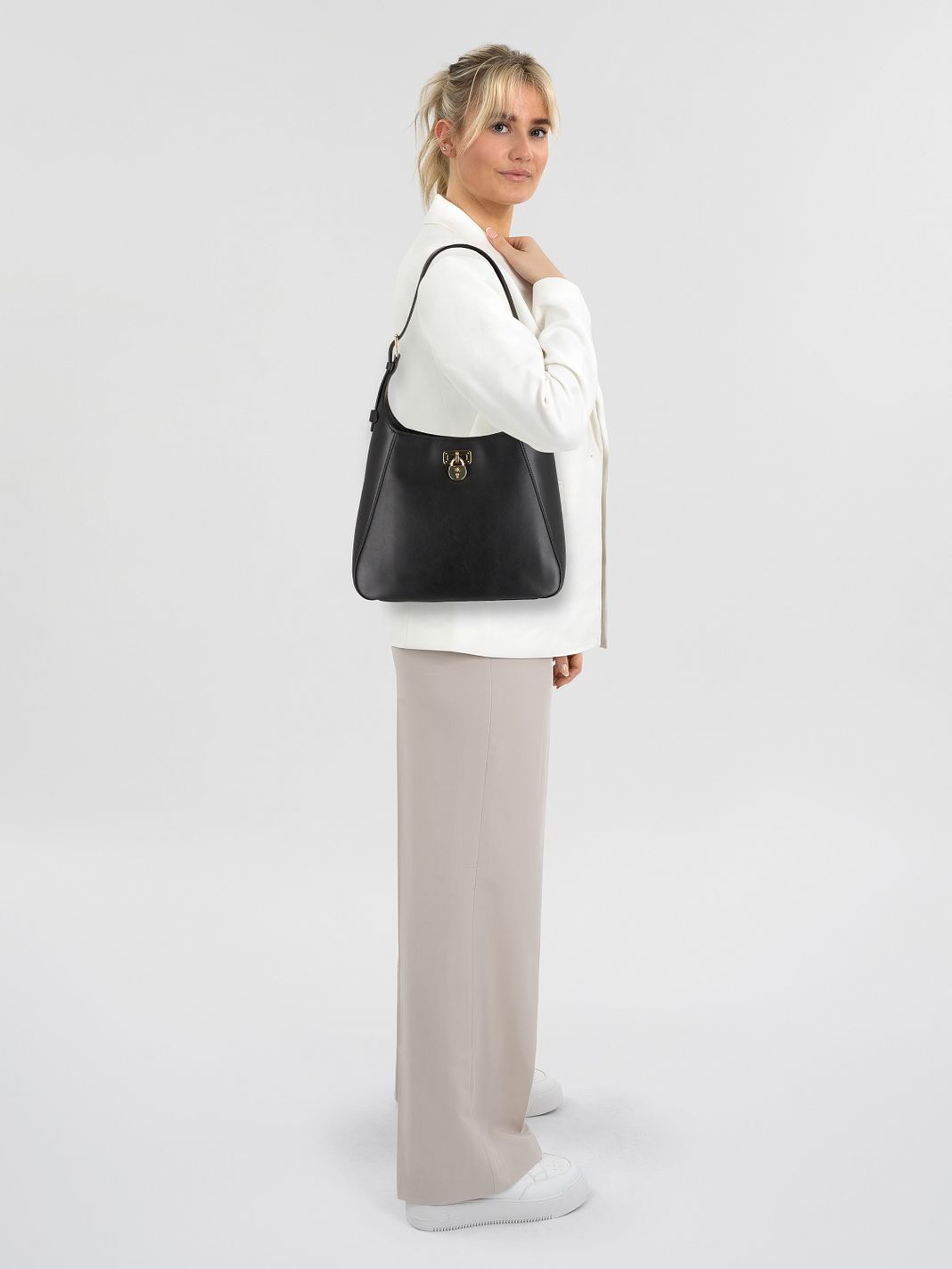 Lauren Ralph Lauren Tanner Olkalaukku Nahka 30.5 cm