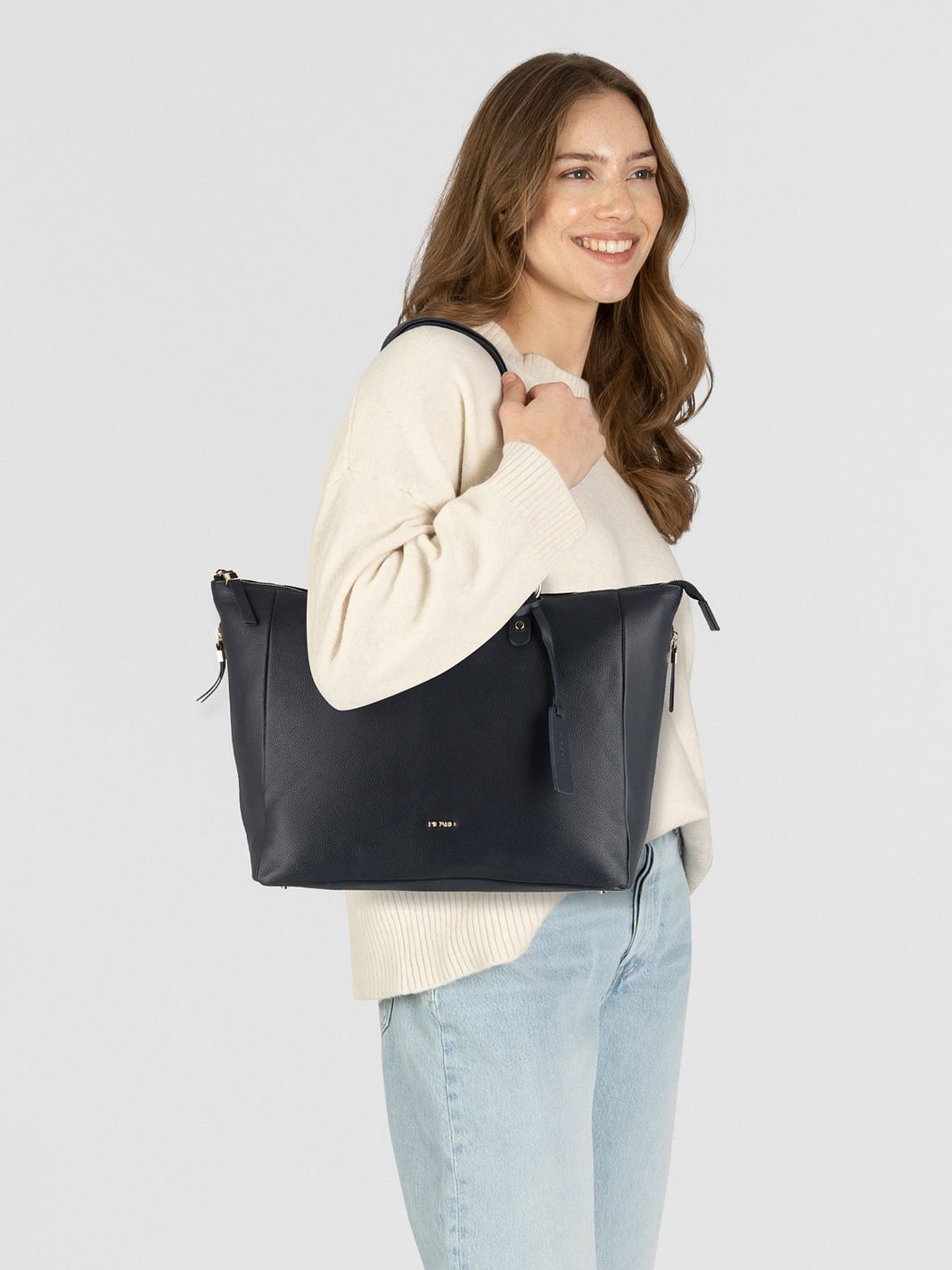 Picard Java Borsa shopper Vera Pelle 44 cm Vano porta PC
