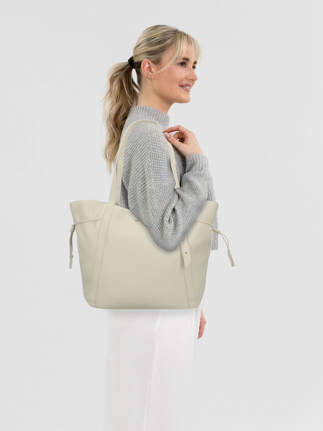 Hey Marly Pretty Wonder Borsa shopper M Vera Pelle 50 cm Hey Marly Pretty Wonder Borsa shopper M Vera Pelle 50 cm