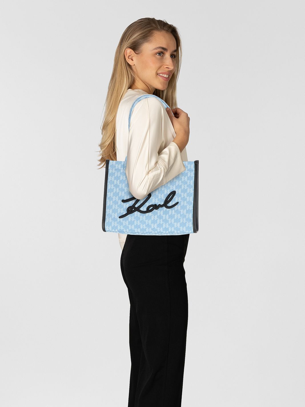 Karl Lagerfeld Skuare Borsa shopper 32 cm Karl Lagerfeld Skuare Borsa shopper 32 cm