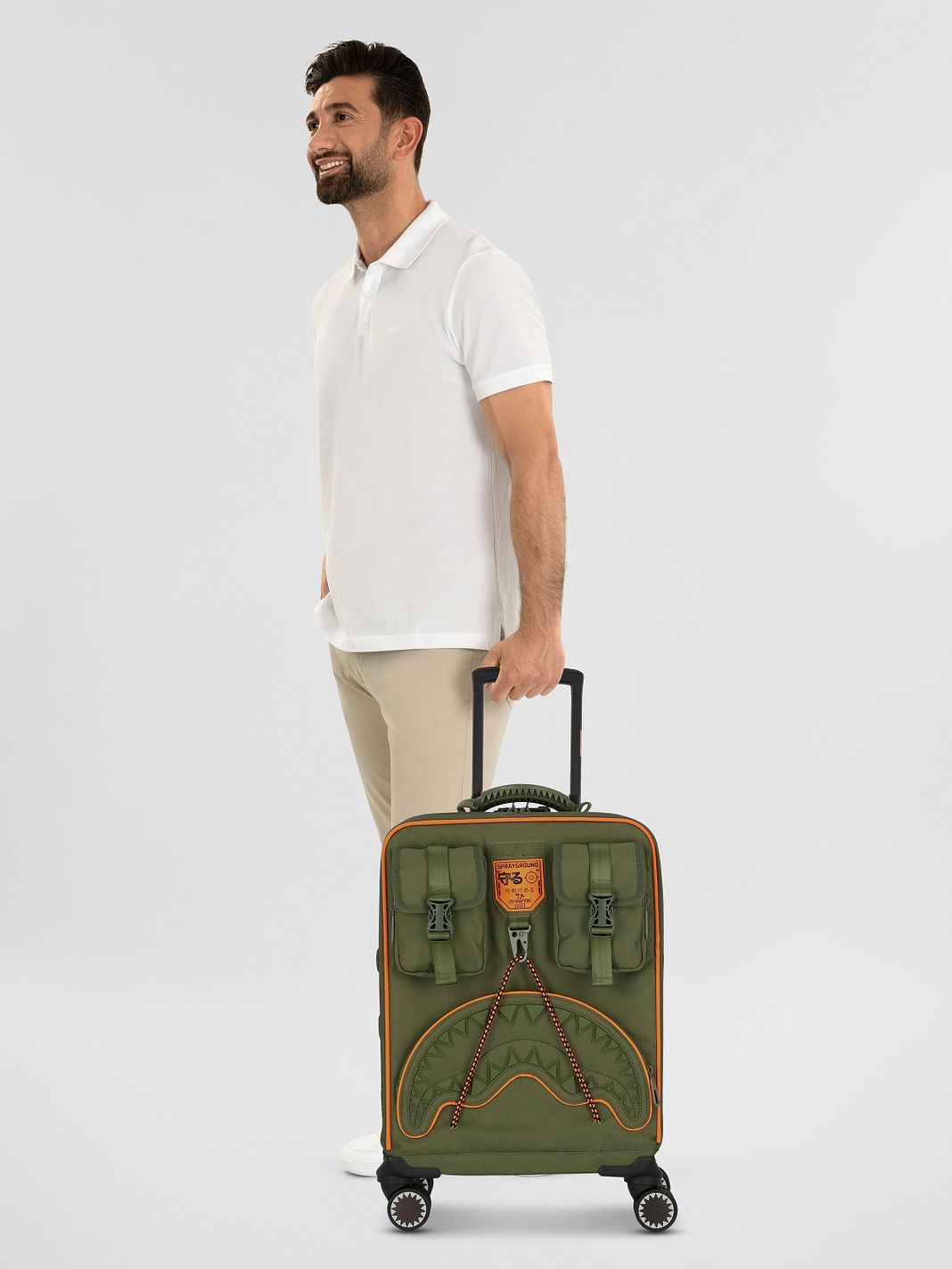 Sprayground Spec Ops Global Hawk 4 ruote Trolley cabina 55 cm Sprayground Spec Ops Global Hawk 4 ruote Trolley cabina 55 cm