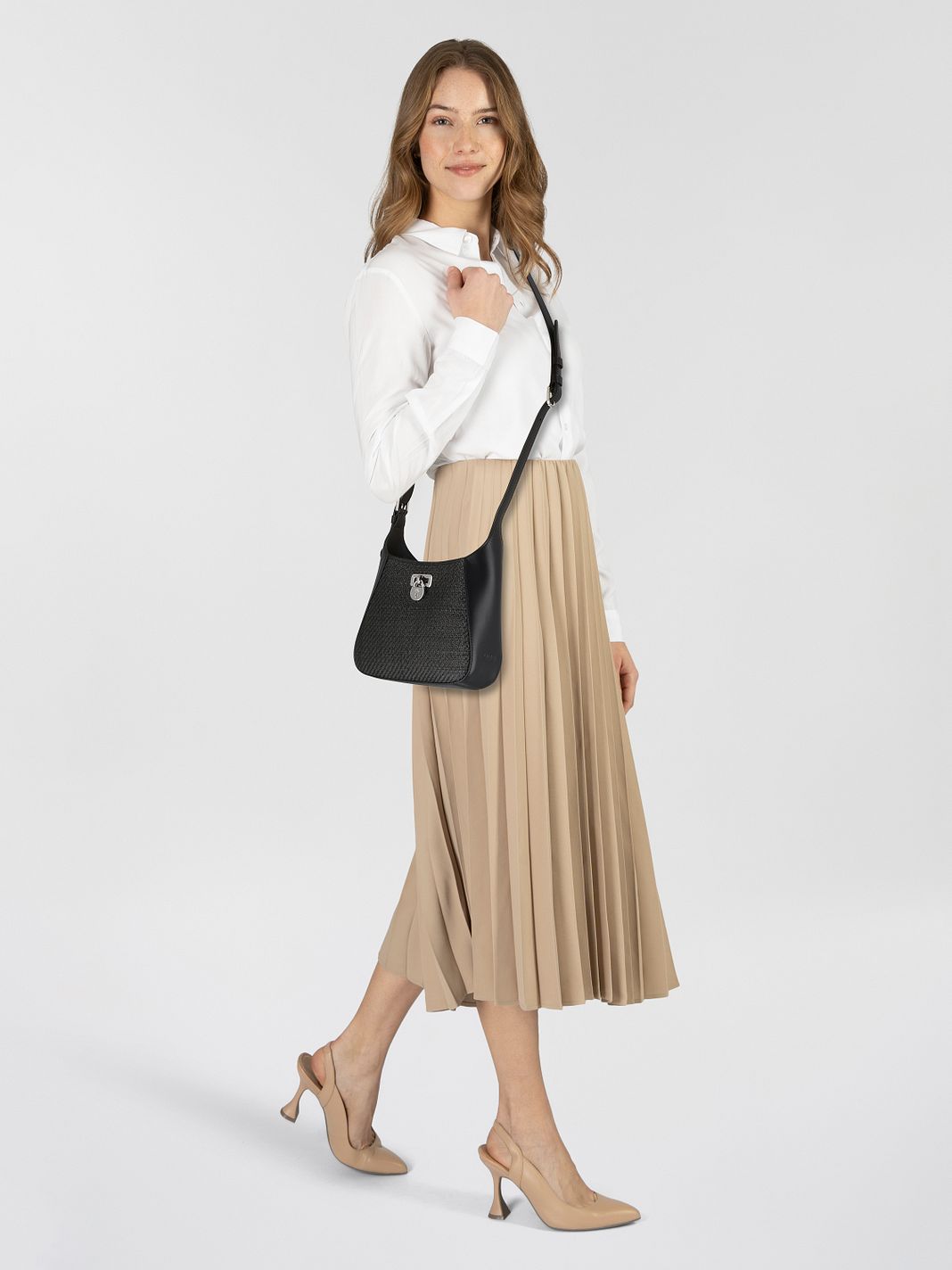 Lauren Ralph Lauren Tanner Mini Borsa Borsa a tracolla 16 cm Lauren Ralph Lauren Tanner Mini Borsa Borsa a tracolla 16 cm