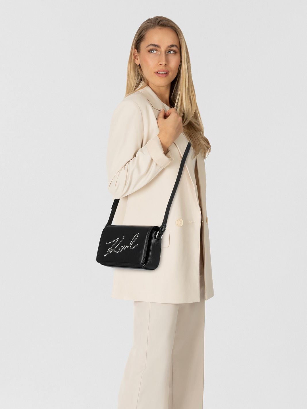 Karl Lagerfeld Skuare Borsa a tracolla 22 cm Karl Lagerfeld Skuare Borsa a tracolla 22 cm