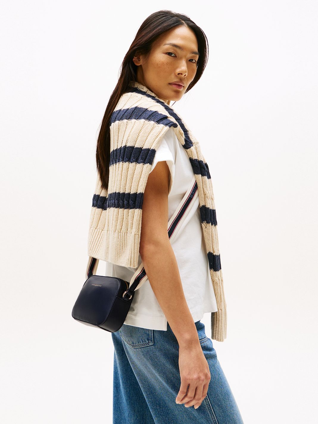 Tommy Hilfiger TH Logotape Borsa a tracolla 19.5 cm Tommy Hilfiger TH Logotape Borsa a tracolla 19.5 cm