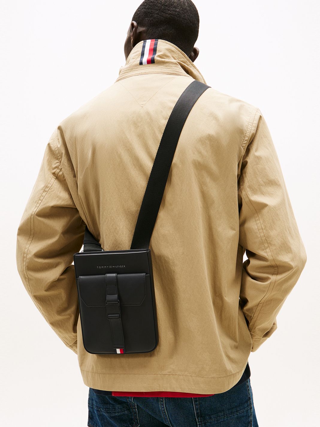 Tommy Hilfiger TH Foundation Mini Borsa Borsa a tracolla 16 cm Tommy Hilfiger TH Foundation Mini Borsa Borsa a tracolla 16 cm
