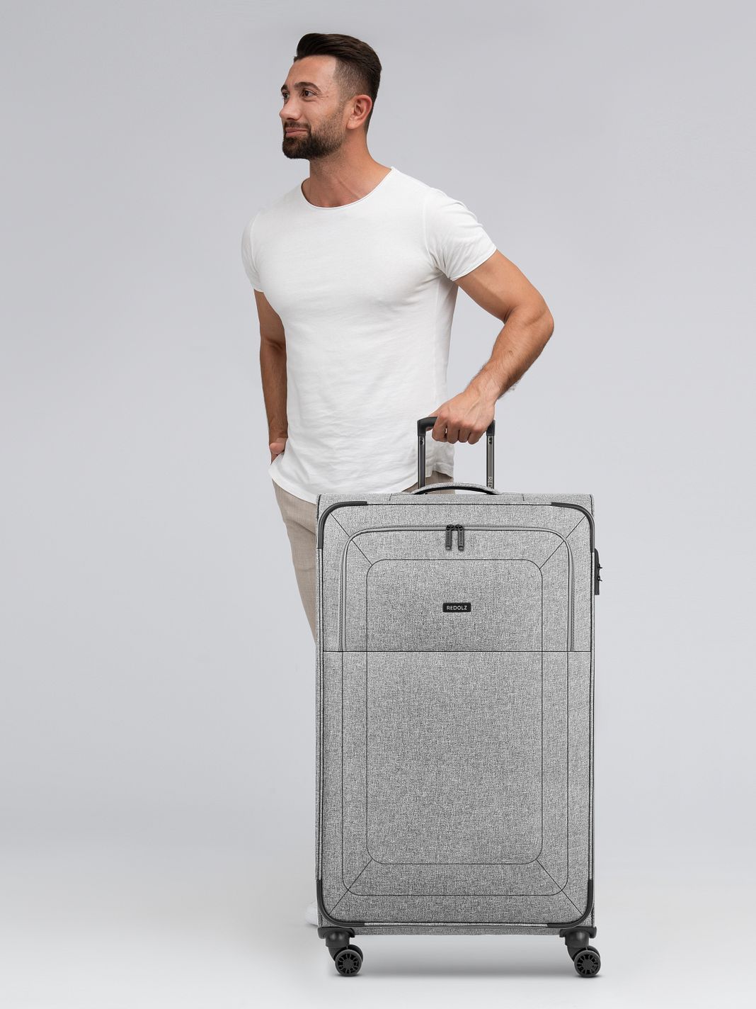 Redolz Essentials 12 Carrello a 4 ruote XL 90 cm, molto grande, misura speciale Redolz Essentials 12 Carrello a 4 ruote XL 90 cm, molto grande, misura speciale