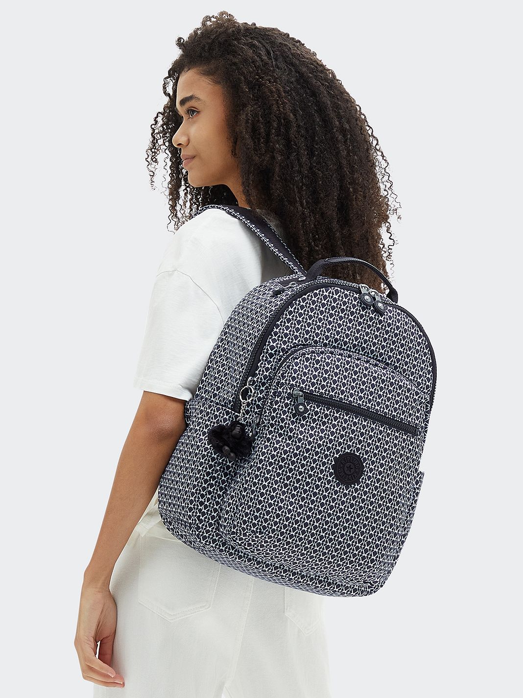 Kipling Basic Prt Seoul Daypack 44 cm Laptopfack