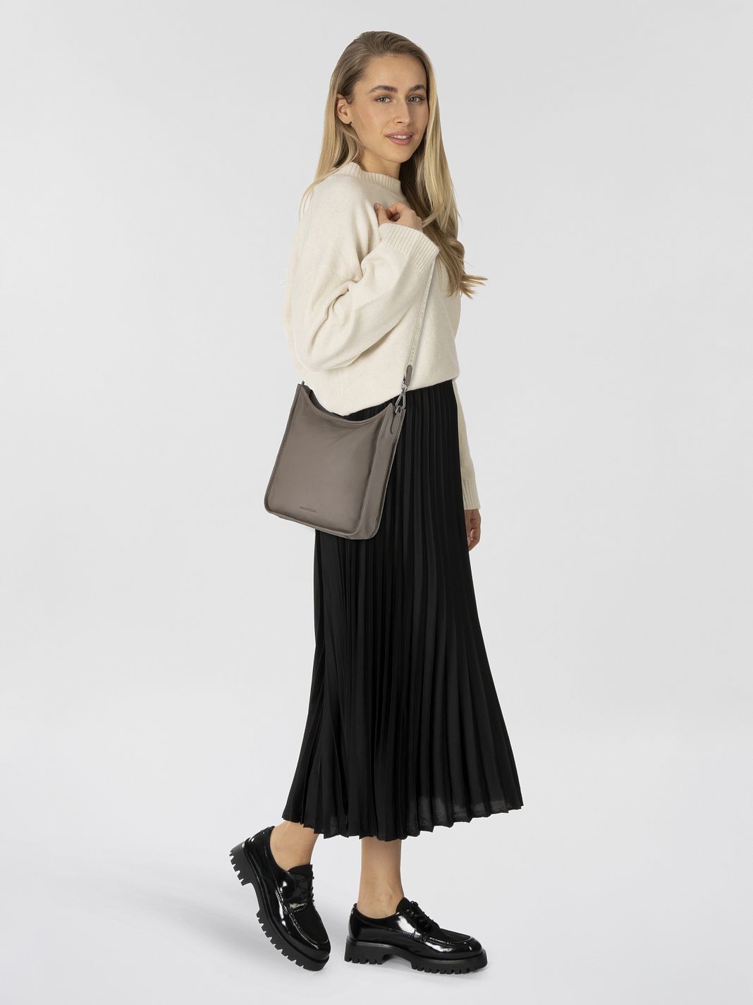 Harbour 2nd Just Pure Liara Borsa a spalla Vera Pelle 26 cm Harbour 2nd Just Pure Liara Borsa a spalla Vera Pelle 26 cm