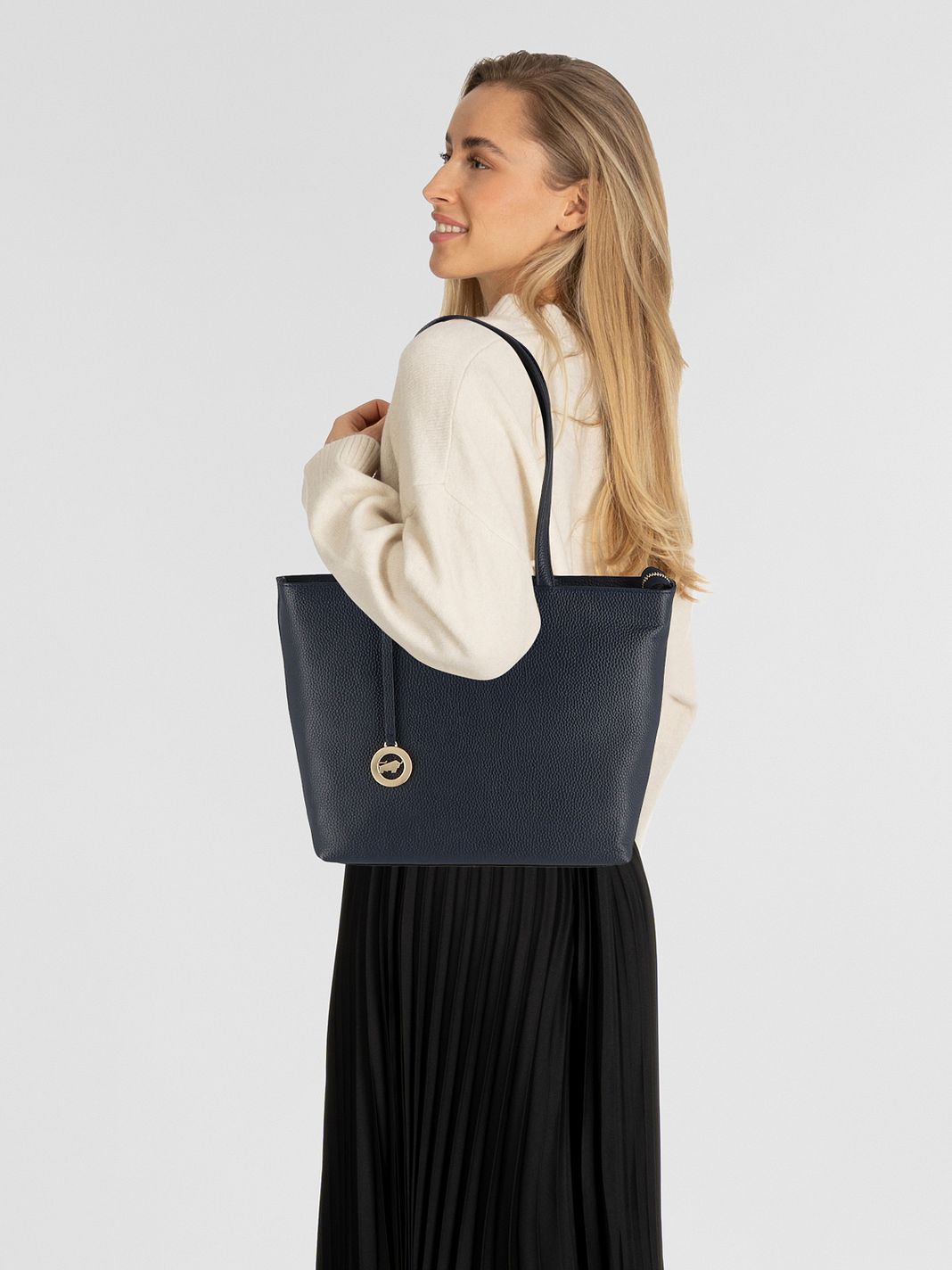 Braun Büffel Hanna Borsa shopper S Vera Pelle 38 cm Braun Büffel Hanna Borsa shopper S Vera Pelle 38 cm