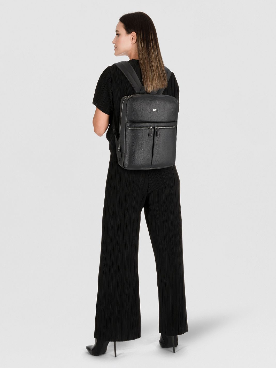 Braun Büffel Hanna Zaino da lavoro M Vera Pelle 40 cm Vano porta PC Braun Büffel Hanna Zaino da lavoro M Vera Pelle 40 cm Vano porta PC