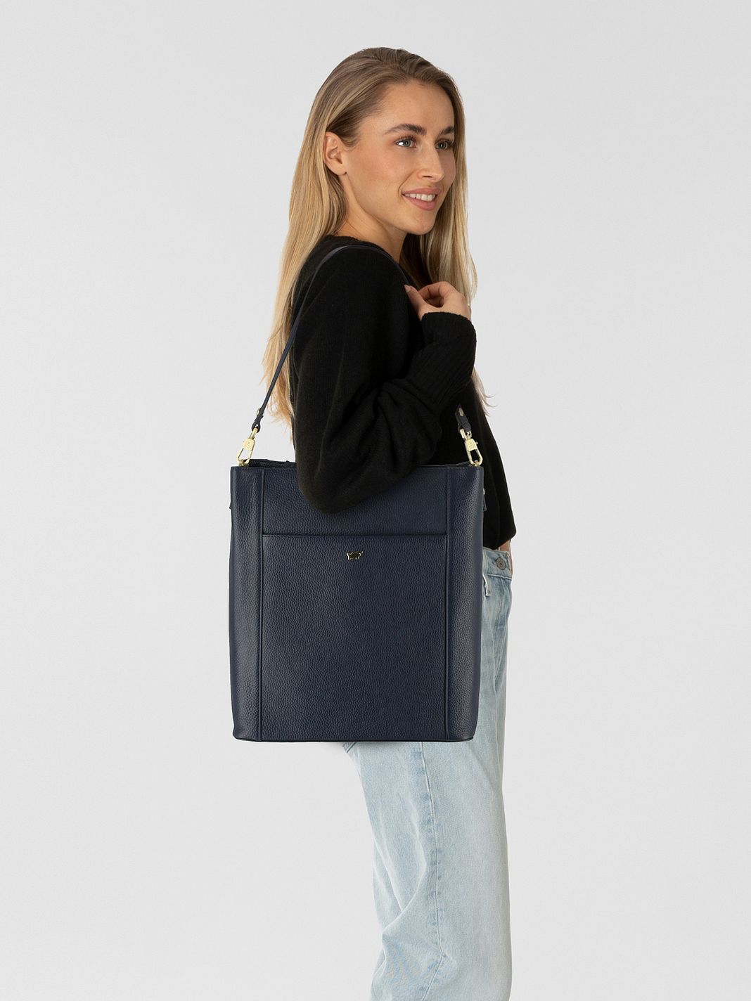 Braun Büffel Hanna Borsa a spalla Vera Pelle 34 cm Vano porta PC Braun Büffel Hanna Borsa a spalla Vera Pelle 34 cm Vano porta PC