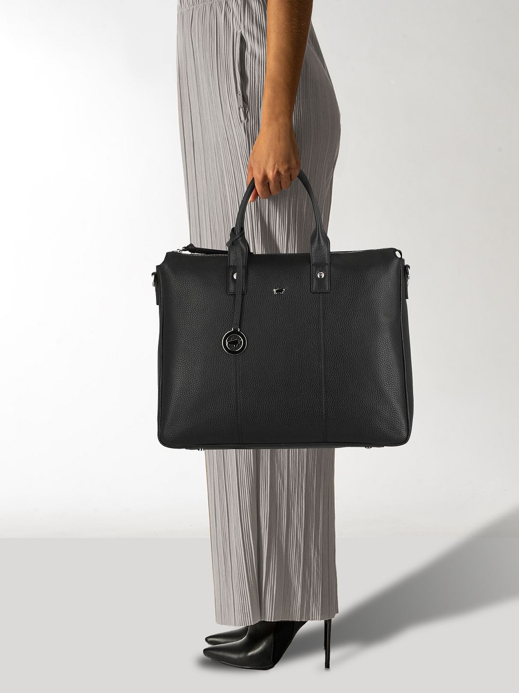 Braun Büffel Hanna Shopper taske Læder 39 cm Laptoprum